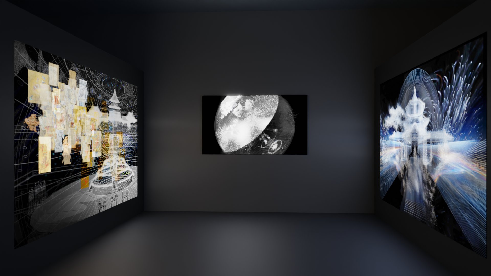 Soundscape: AI Hallucinations, installation view